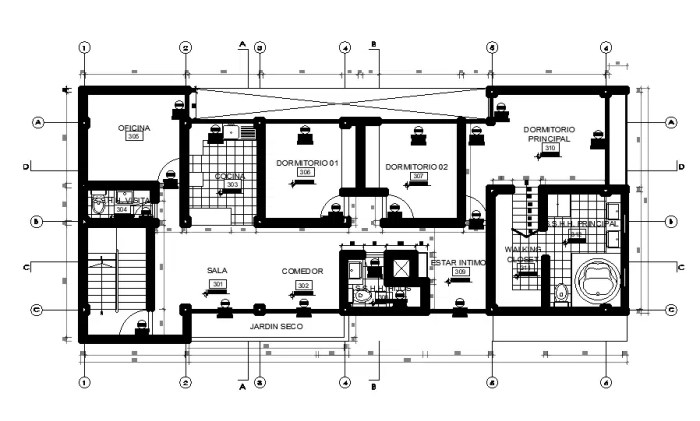 Desain rumah type 250