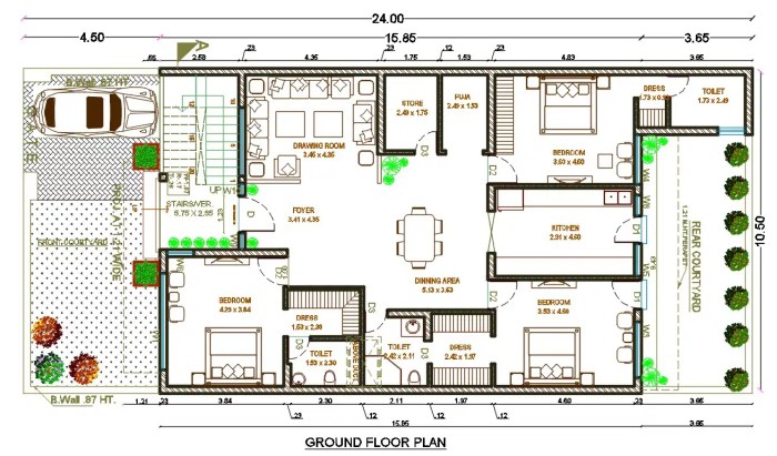 Desain rumah type 250