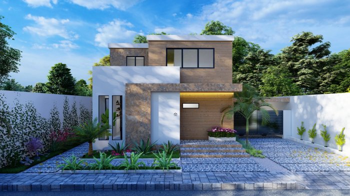 Desain rumah sederhana ukuran 7 x 9