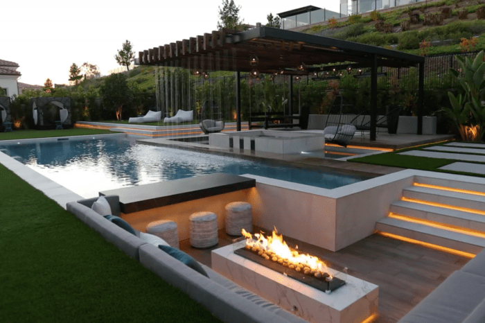 Design luxury backyard pool pools year trends yard house piscinas decoracion piscina tu lighting como el bajo amazing small paragon