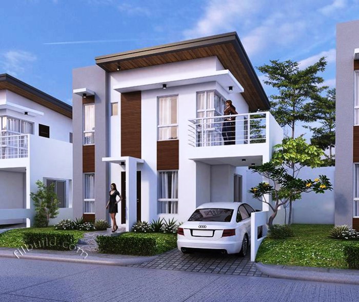 Desain rumah minimalis tingkat 2 type 36