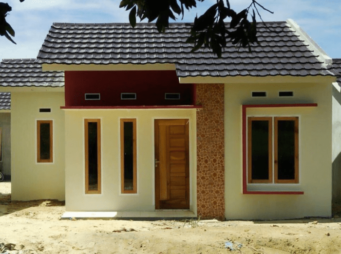 Desain rumah modal 10 juta