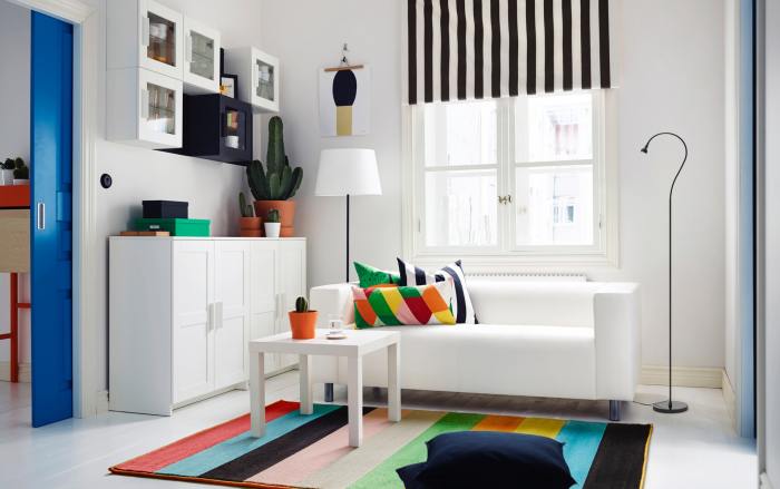 Ikea room living small ideas sofa rooms 2020 landskrona style