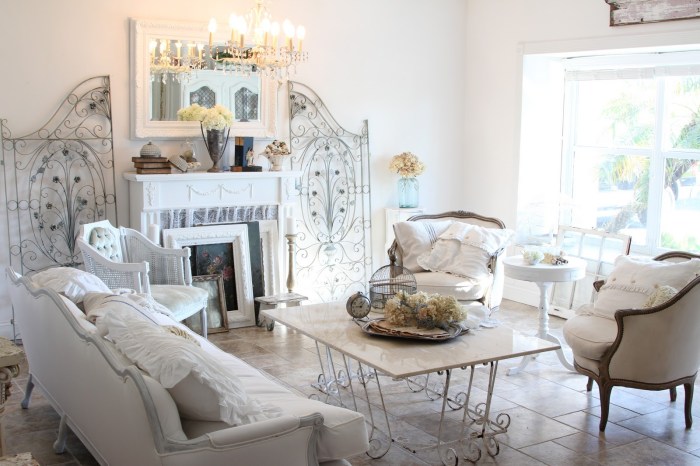 Shabby chic wohnzimmer ideen